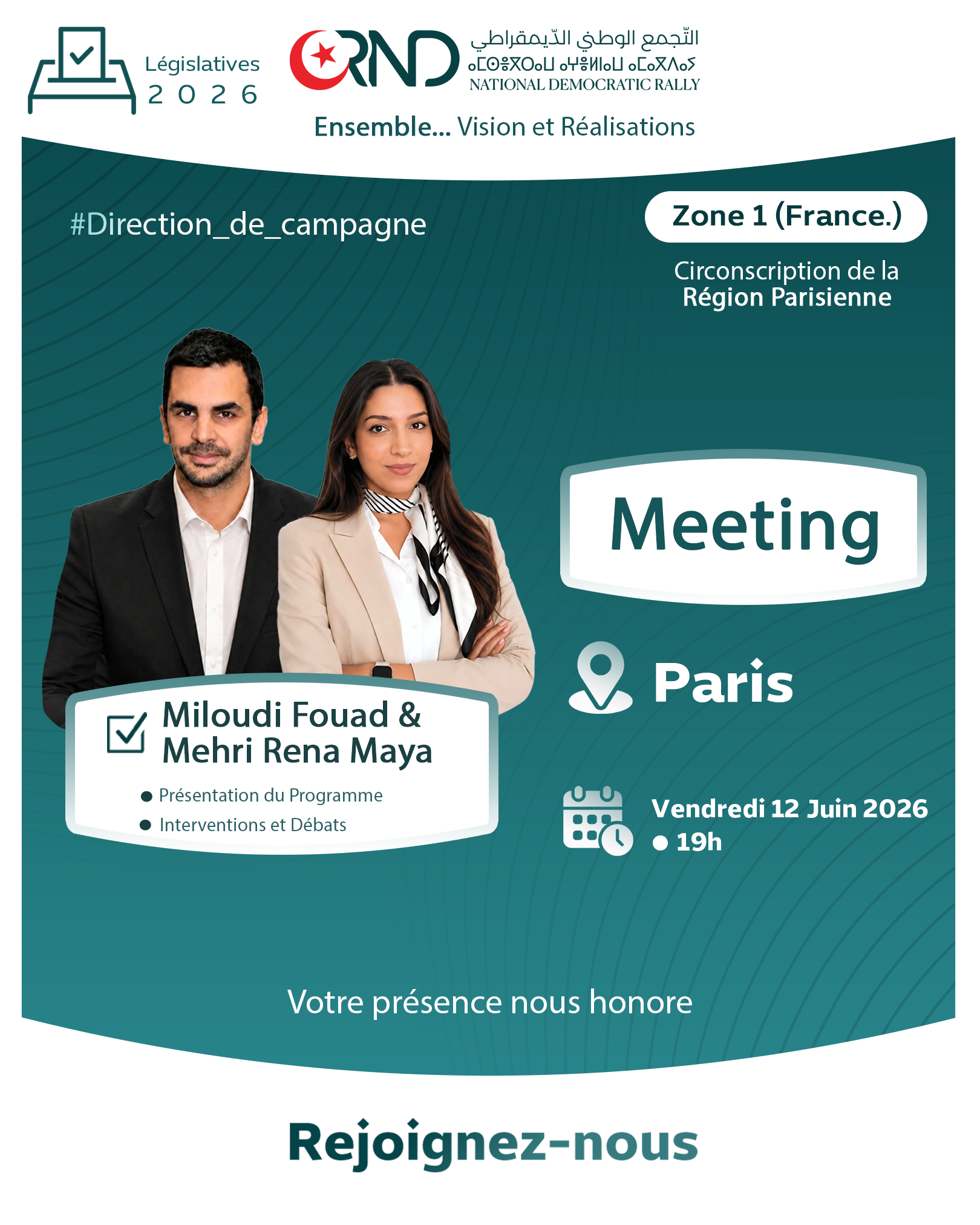 Lancement de la campagne & présentation du programme